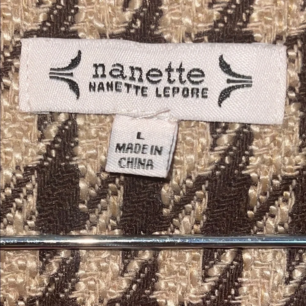 Nanette LePore Houndstooth Blazer Sz. L